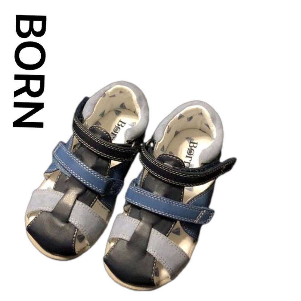 Born blue boys shoes size 8 NWT ..